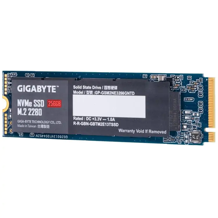 SSD M.2 256GB NVME GIGABYTE GP-GSM2NE3256GNTD - Imagem: 3