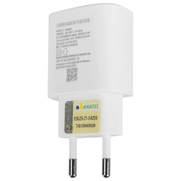 CARREGADOR SALCOMP ASGER FAST CHARGER USB-C 25W - Imagem: 4