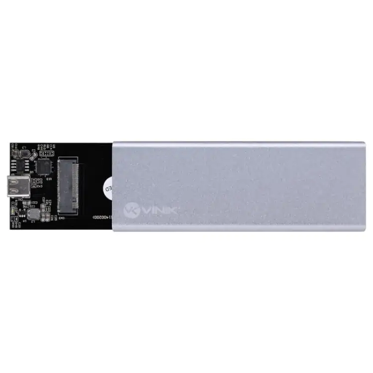 CASE DE SSD M.2 30/42/60/80MM VINIK CS2-C31 USB3.1 E USB TIPO-C - Imagem: 1