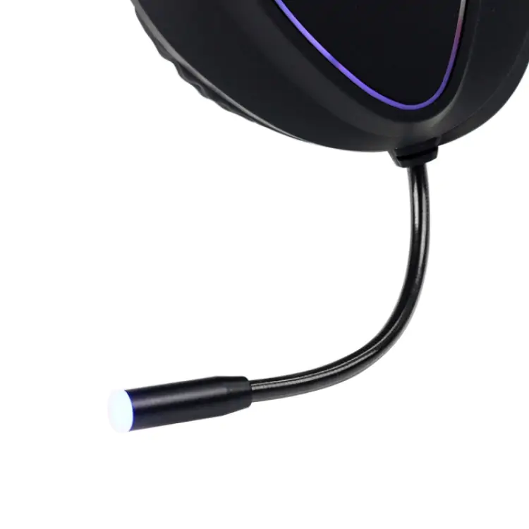 HEADSET GAMER VINIK CHROMA PRETO USB RGB GH800 - Imagem: 7