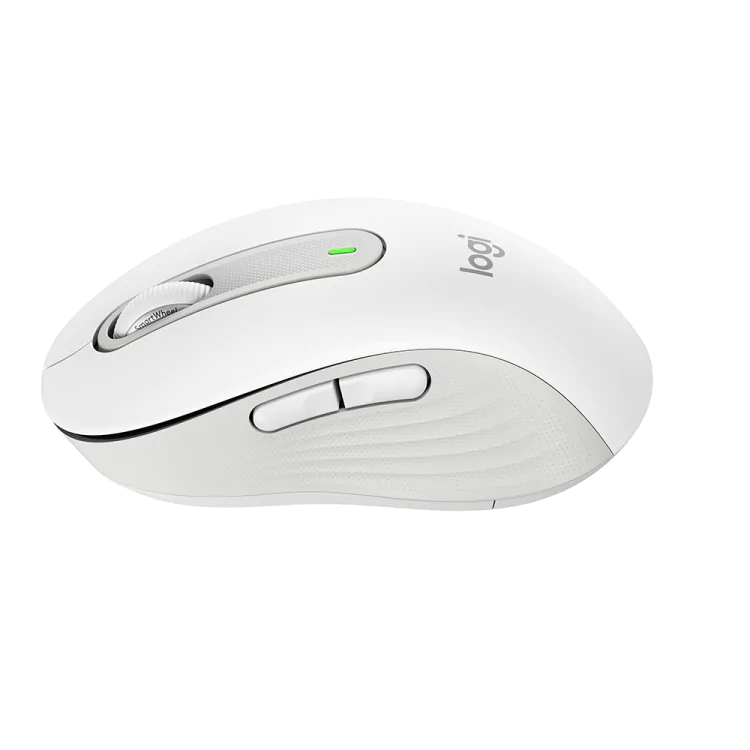 MOUSE SEM FIO LOGITECH M650 LARGE BRANCO USB BLUETOOTH - Imagem: 3