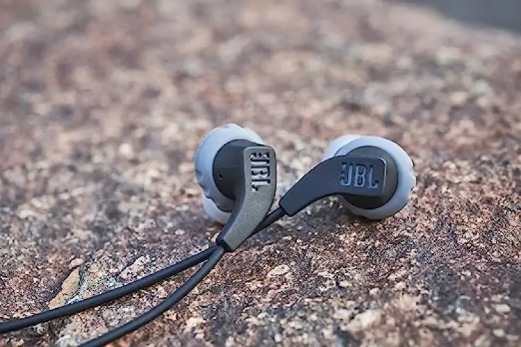 FONE DE OUVIDO JBL ENDURANCE RUN P2 AURICULAR S/ MICROFONE JBLENDURRUNBLKAM - Imagem: 3