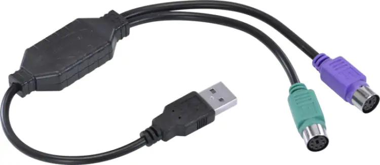 CABO PS2(F) X USB(M) VINIK 30CM USBPS-2 - Imagem: 2