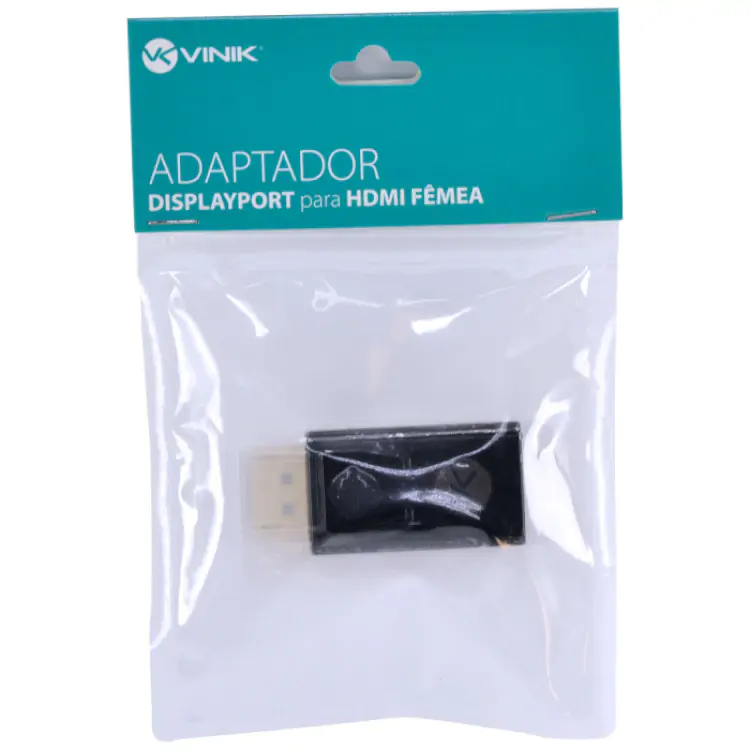 ADAPTADOR DISPLAYPORT(M) X HDMI(F) VINIK V1.1 - Imagem: 6