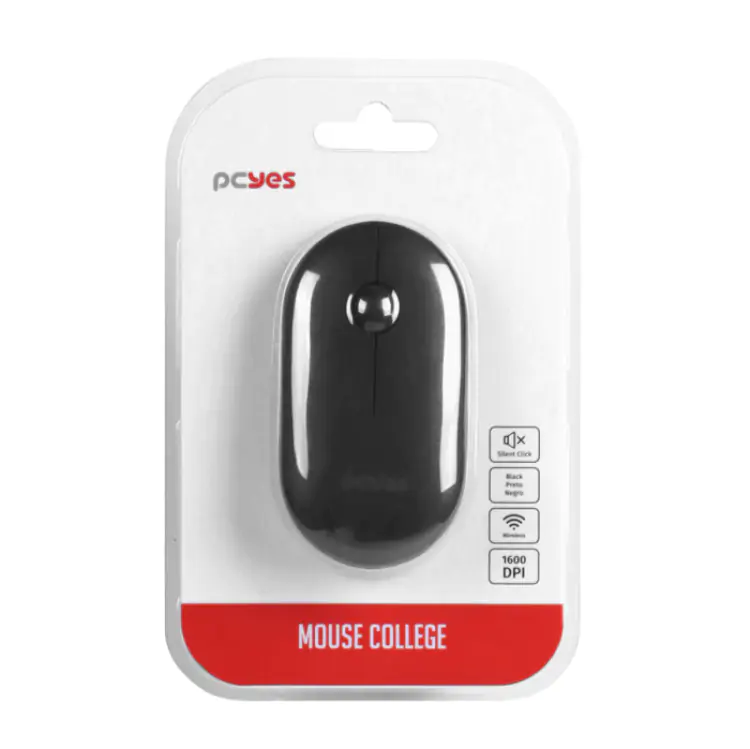 MOUSE SEM FIO PCYES COLLEGE WIRELESS/ BLUETOOTH PRETO PMCWMDSCB - Imagem: 10