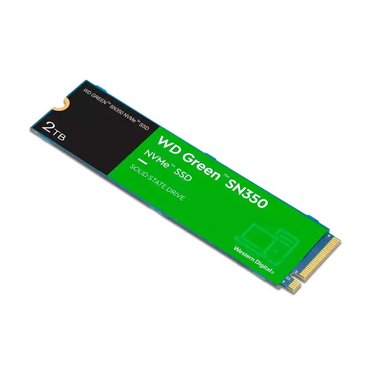 SSD M.2 2TB NVME WD GREEN SN350 WDS200T3G0C-00AZL0 - Imagem: 2