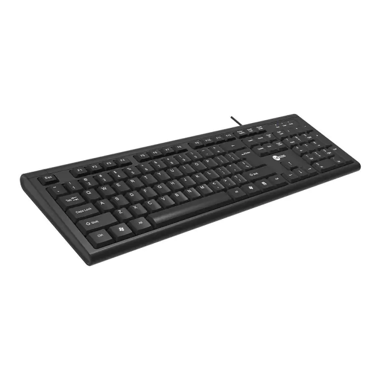 TECLADO COM FIO LECOO KB101 PRETO USB - Imagem: 3