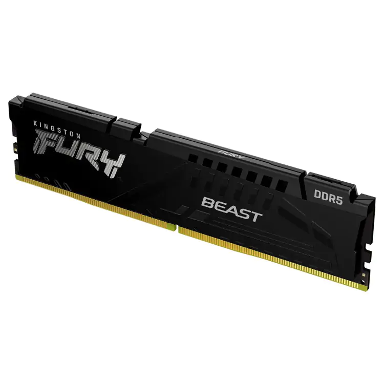 MEMÓRIA 8GB DDR5 6000MHZ KINGSTON HYPERX FURY BEAST PRETO - Imagem: 2