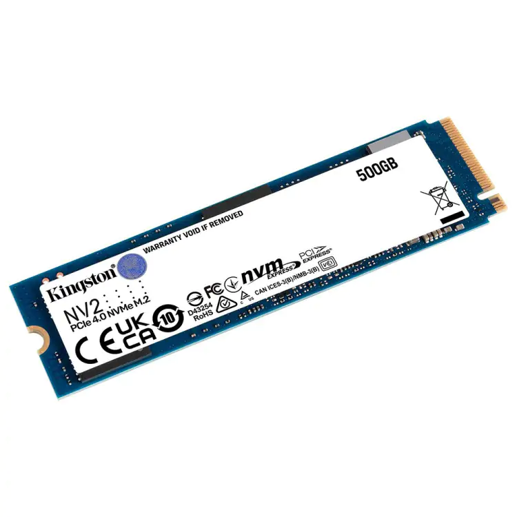 SSD M.2 500GB NVME KINGSTON 2100/3500MB/S SNVS2/500G - Imagem: 2