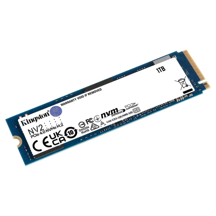 SSD M.2 1TB NVME KINGSTON NV2 3500/2100MB/S SNV2S - Imagem: 2