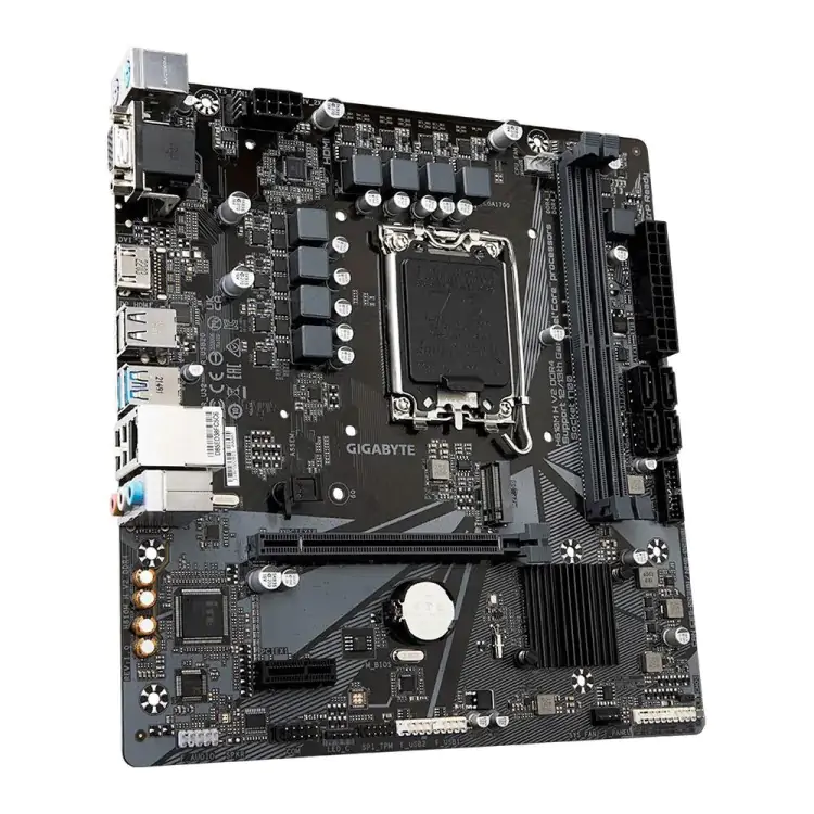 PLACA MÃE LGA 1700 GIGABYTE H610M H V2 INTEL DDR4 MICRO ATX - Imagem: 3