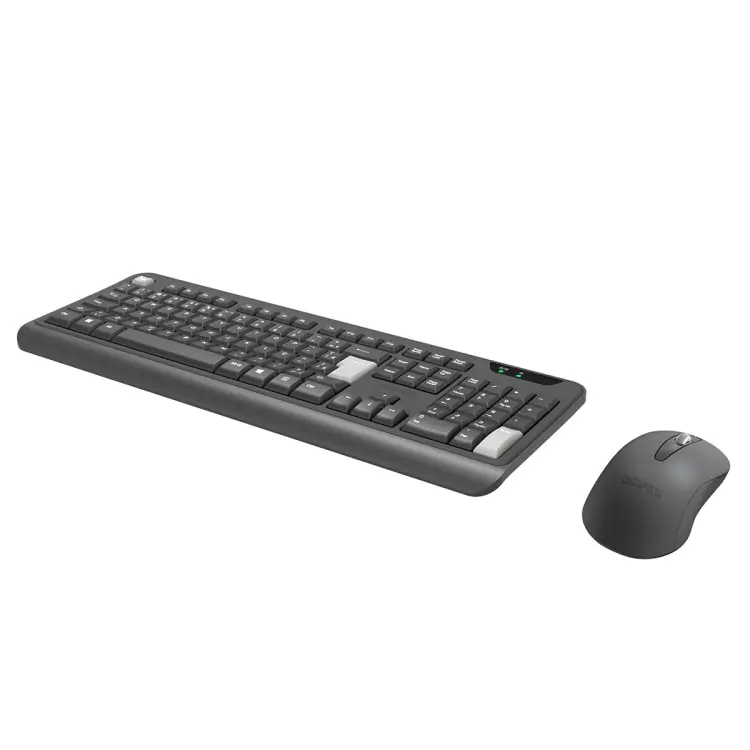 KIT TECLADO E MOUSE SEM FIO PCYES COMFORT ERGONOMICO - Imagem: 3