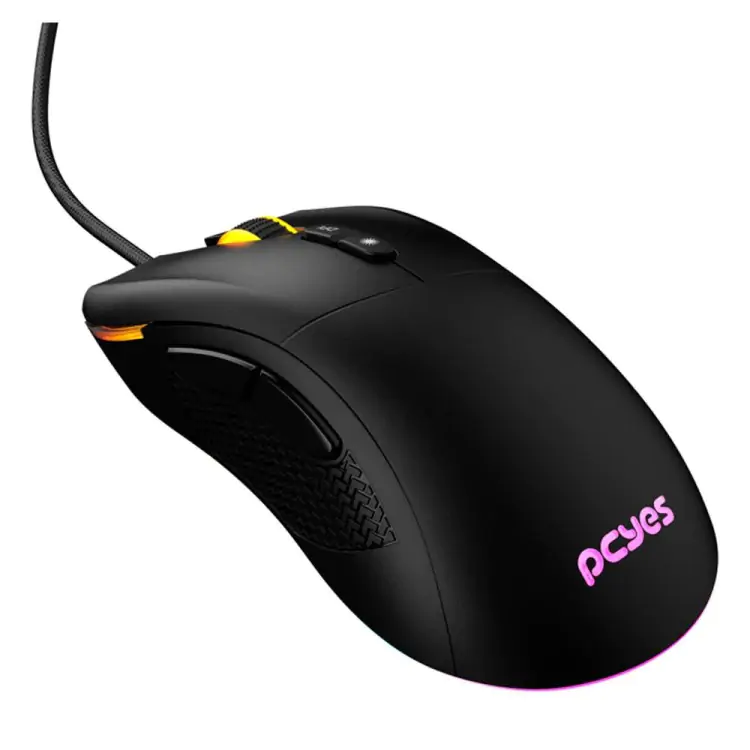 MOUSE GAMER PCYES GAIUS 12400 DPI RGB 6 BOTOES - PMGGBV - Imagem: 4
