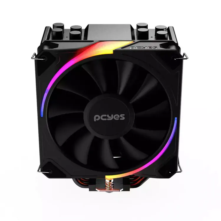 COOLER PROCESSADOR PCYES FROST PULSE ARGB BLACK VULKAN - Imagem: 3
