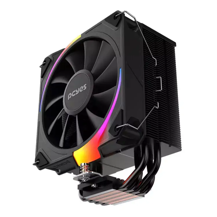 COOLER PROCESSADOR PCYES FROST PULSE ARGB BLACK VULKAN - Imagem: 4