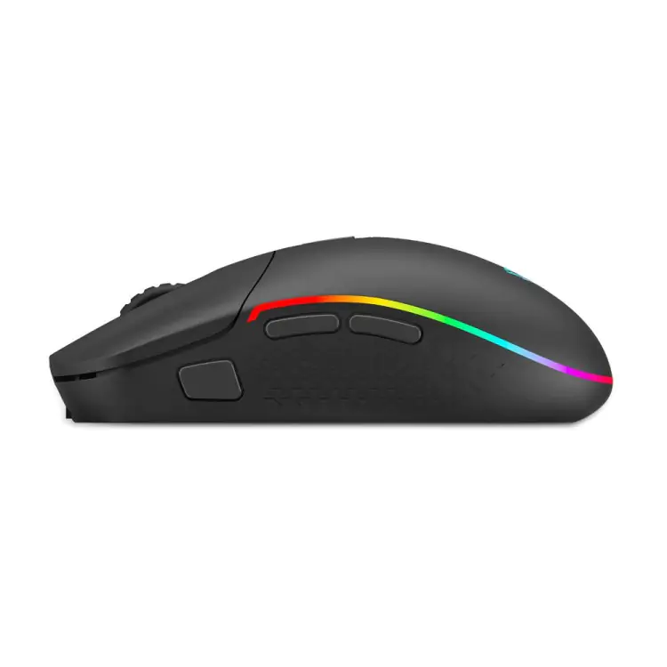 MOUSE GAMER SEM FIO REDRAGON INVADER M719W-RGB PRO PRETO - Imagem: 4