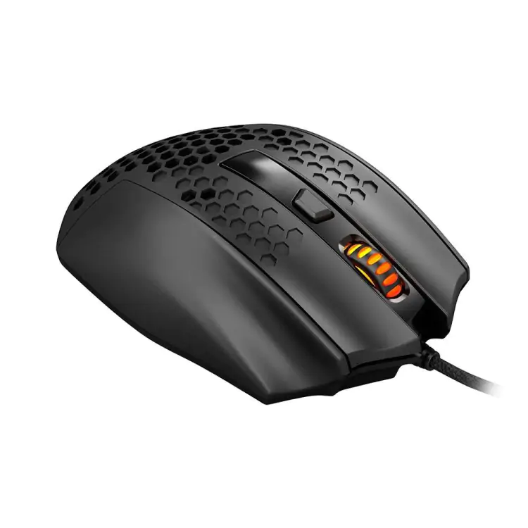 MOUSE GAMER REDRAGON BOMBER 12400 DPI 6 BOTOES PRETO M722 - Imagem: 3