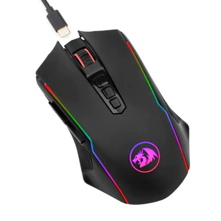 MOUSE GAMER SEM FIO REDRAGON RANGER LITE PRETO M910-KS - Imagem: 2