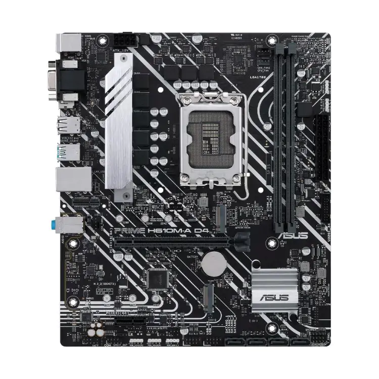 PLACA MÃE LGA 1700 ASUS H610M-A D4 INTEL DDR4 MICRO ATX - Imagem: 2