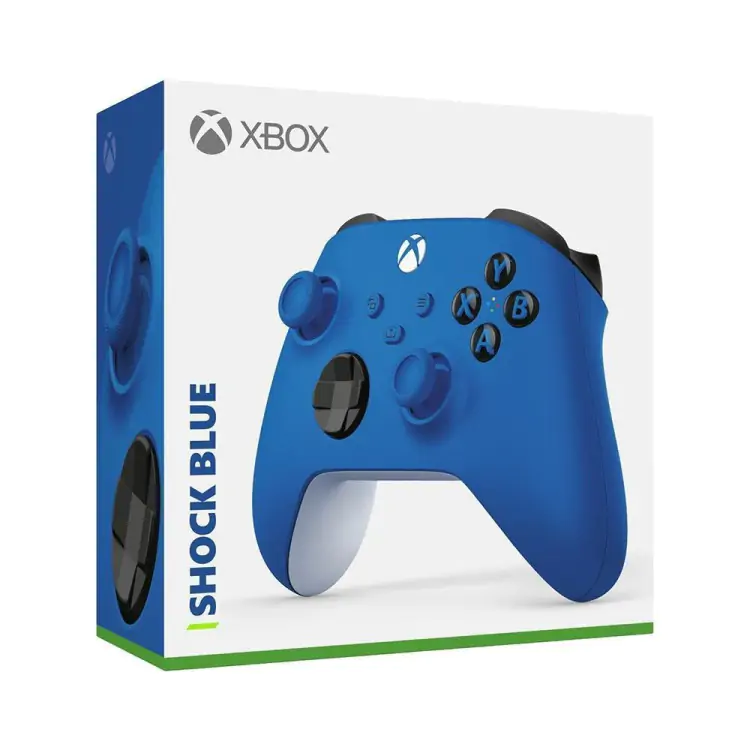 CONTROLE XBOX SHOCK BLUE SERIES X/S/ONE/ANDROID/IOS/PC AZUL WIRELESS QAU-00081 - Imagem: 2