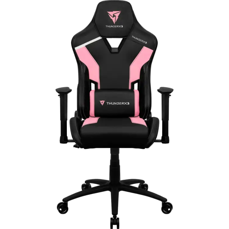CADEIRA GAMER THUNDERX3 TC3 SAKURA BLACK ROSA - Imagem: 1