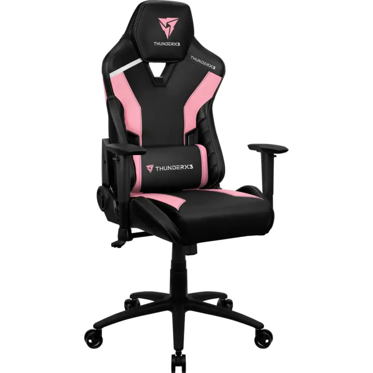 CADEIRA GAMER THUNDERX3 TC3 SAKURA BLACK ROSA - Imagem: 3