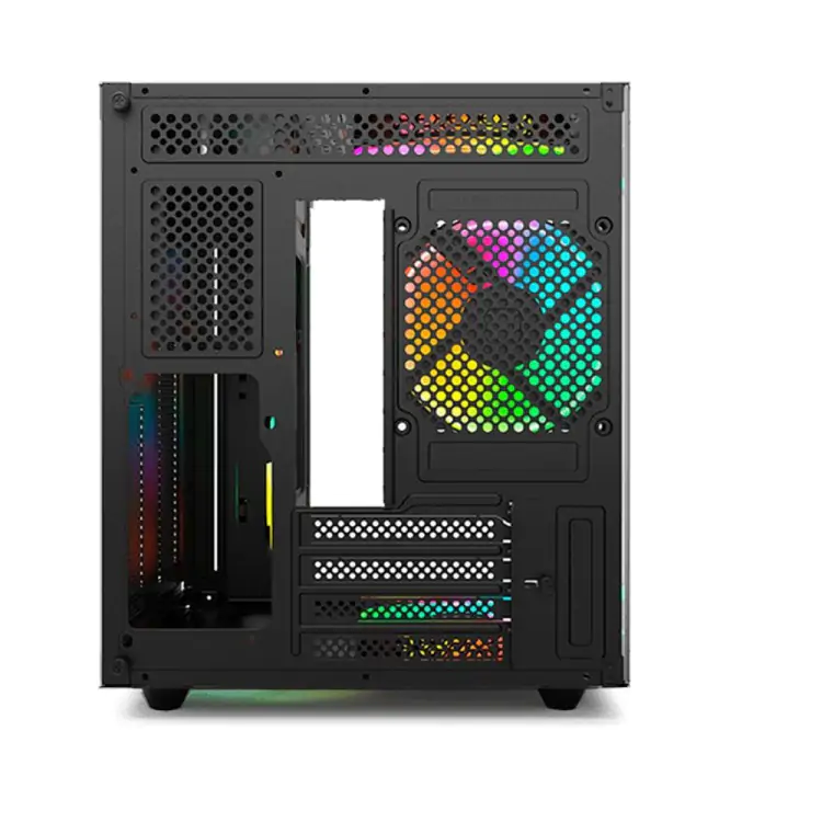 GABINETE GAMER C3TECH AQUARIO MT-G810 PRETO - Imagem: 4