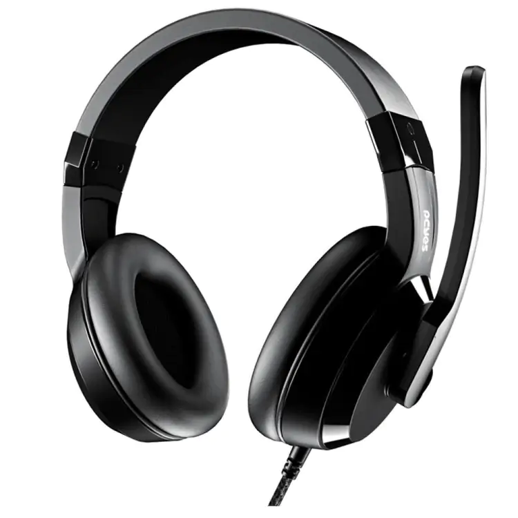 HEADSET GAMER PCYES NYRA PRETO P2/P3 3.5MM - Imagem: 1