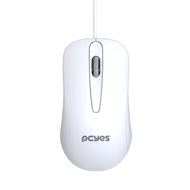 KIT TECLADO/MOUSE SEM FIO PCYES SOFT BRANCO WIRELESS - Imagem: 5