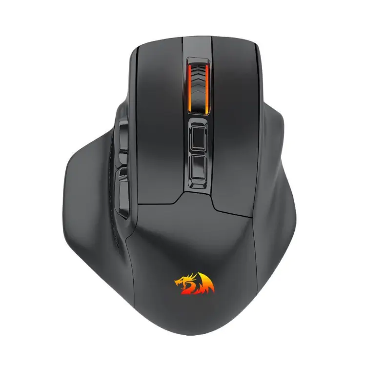 MOUSE GAMER REDRAGON BULLSEYE PRETO USB M806RGB-PRO - Imagem: 1