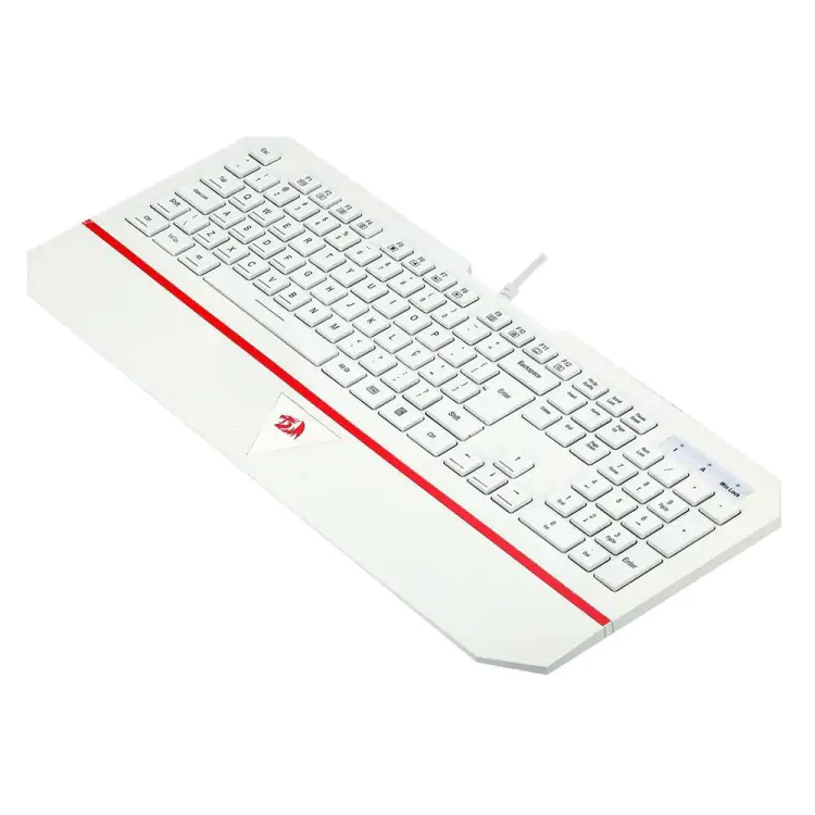 TECLADO GAMER REDRAGON KARURA 2 BRANCO USB K502W - Imagem: 2