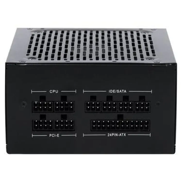 FONTE 600W PCYES SHOCKER 80 PLUS WHITE FULL MODULAR BLACK VULCAN - Imagem: 3