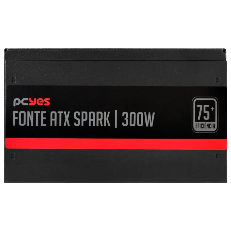 FONTE ATX 300W PCYES SPARK PFC ATIVO BIVOLT AUT. PXSP300WPT - Imagem: 5
