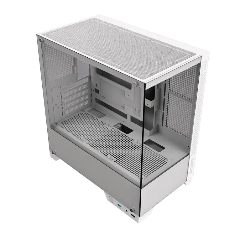 GABINETE GAMER PCYES FORCEFIELD TWR WHITE VULCAN LATERAL VIDRO ATX GFFWRWG - Imagem: 2