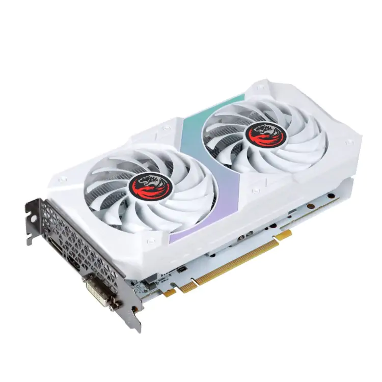 GPU GEFORCE GTX1660TI 6GB DDR6 192BITS PCYES BRANCO - Imagem: 1