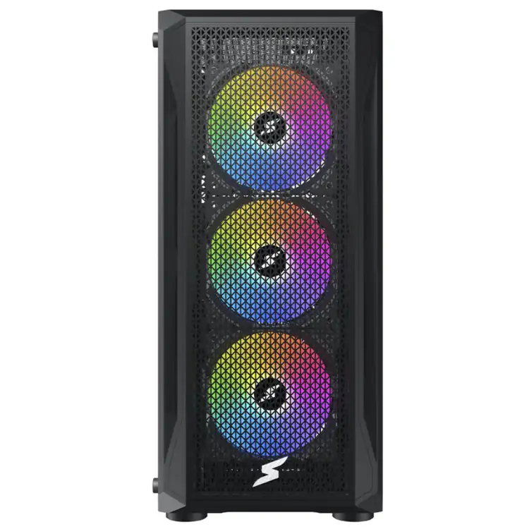 GABINETE GAMER SUPERFRAME SUPER X ARGB, MID TOWER, VIDRO TEMPERADO, ATX, 4 FANS - Imagem: 2