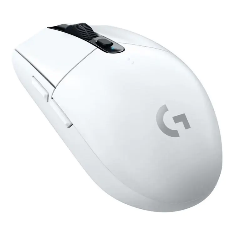 MOUSE GAMER SEM FIO LOGITECH G305 LIGHTSPEED BRANCO USB - Imagem: 1