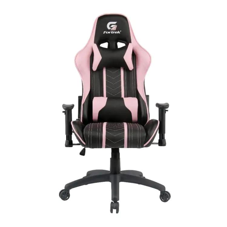 CADEIRA GAMER FORTREK BLACK HAWK PRETO/ROSA - Imagem: 2