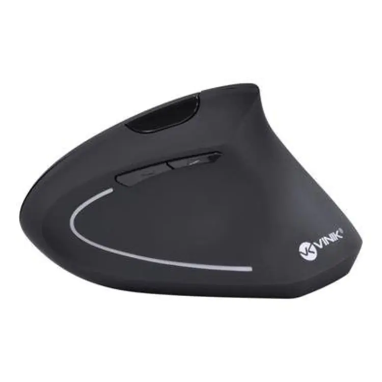 MOUSE SEM FIO VINIK POWER FIT VERTICAL PRETO WIRELESS - Imagem: 4