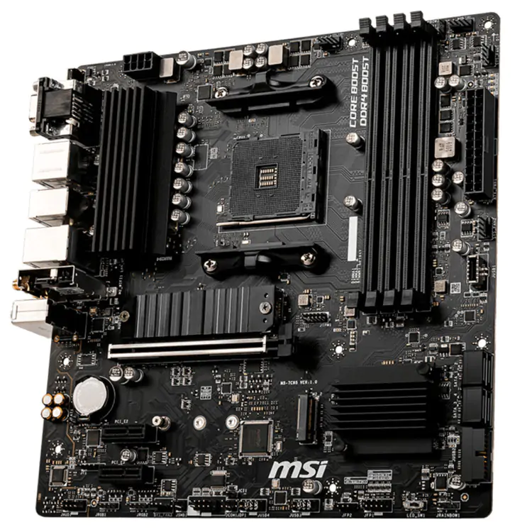 PLACA MÃE AM4 MSI B550M-PRO VDH WIFI DDR4 AMD MATX - Imagem: 2
