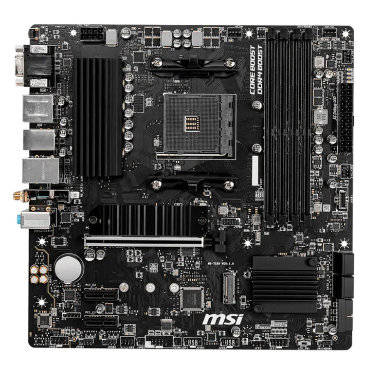 PLACA MÃE AM4 MSI B550M-PRO VDH WIFI DDR4 AMD MATX - Imagem: 5