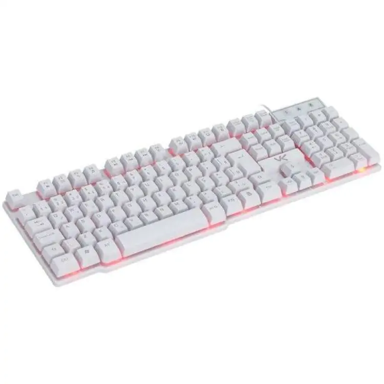 TECLADO GAMER VINIK VX HYDRA BRANCO USB LED VERMELHO - Imagem: 4