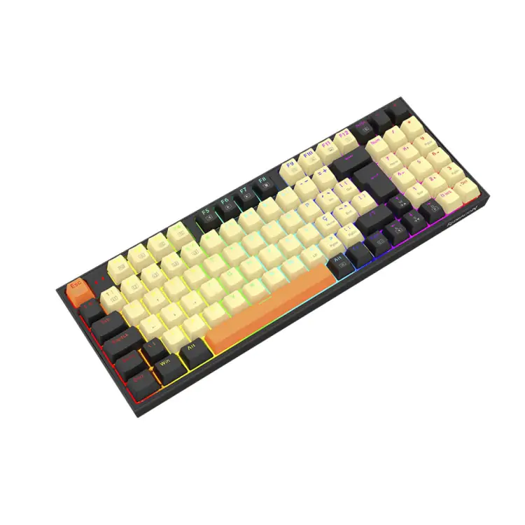 TECLADO GAMER MECANICO REDRAGON KITAVA RGB SWITCH BROWN K636CLO-RGB - Imagem: 5