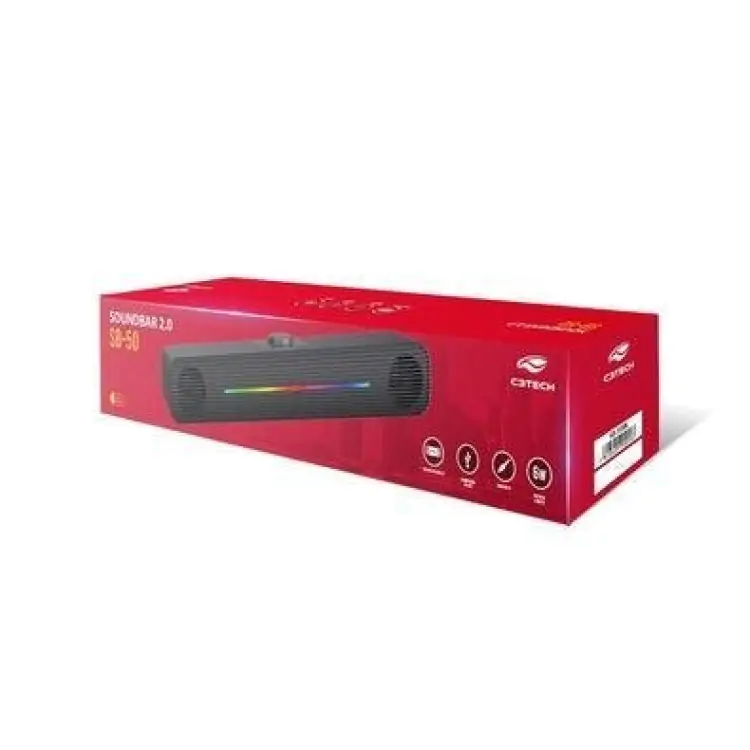 CAIXA DE SOM SOUNDBAR C3TECH SB-50BK - Imagem: 3
