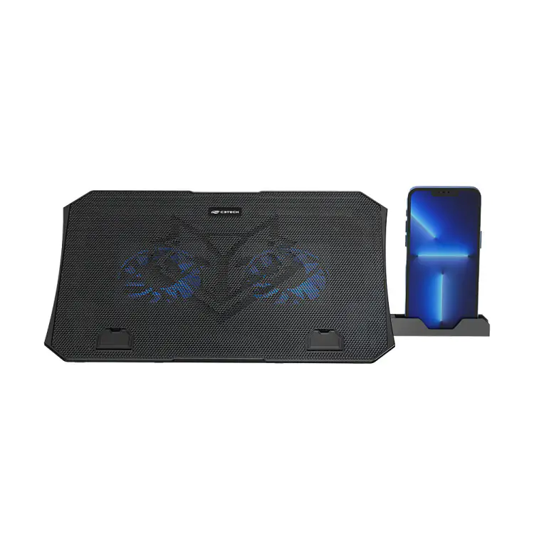 BASE NOTEBOOK C3TECH NBC-40BK PRETO - Imagem: 1
