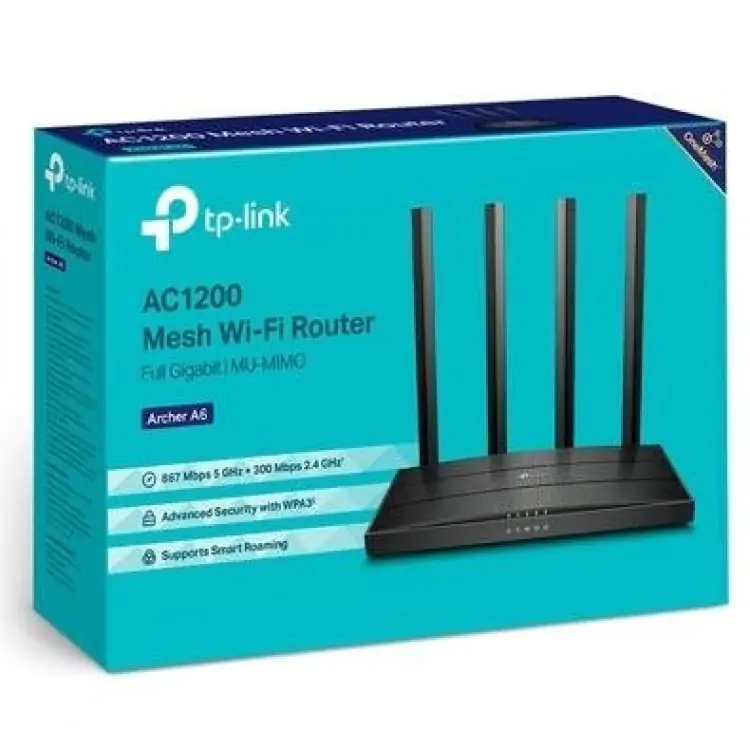 ROTEADOR WIRELESS TP-LINK AX1800, WI-FI 6, DUAL BAND GIGABIT 5 - EX220 - Imagem: 4