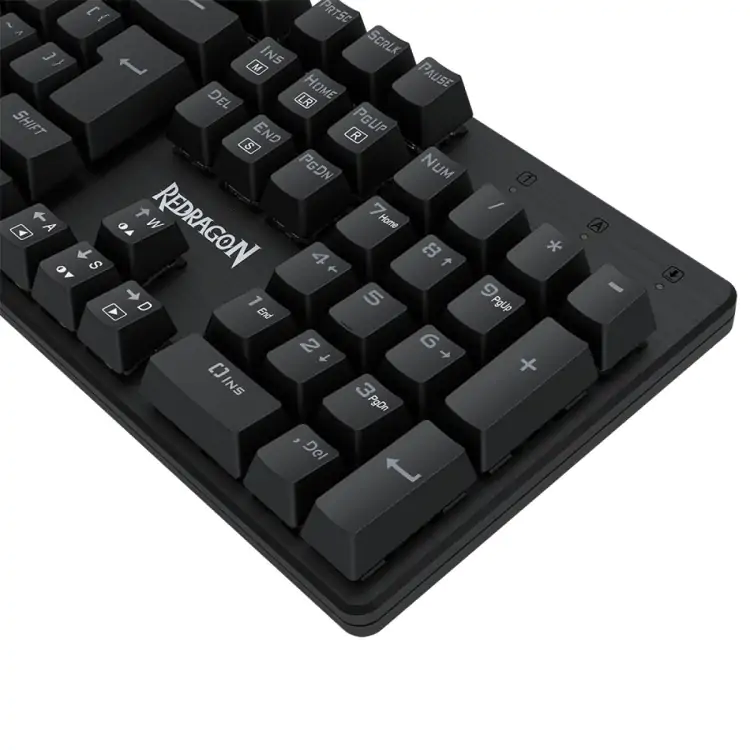 TECLADO GAMER MECÂNICO REDRAGON VALHEIM RAINBOW USB LED RAINBOW SWTICH BROWN - Imagem: 8