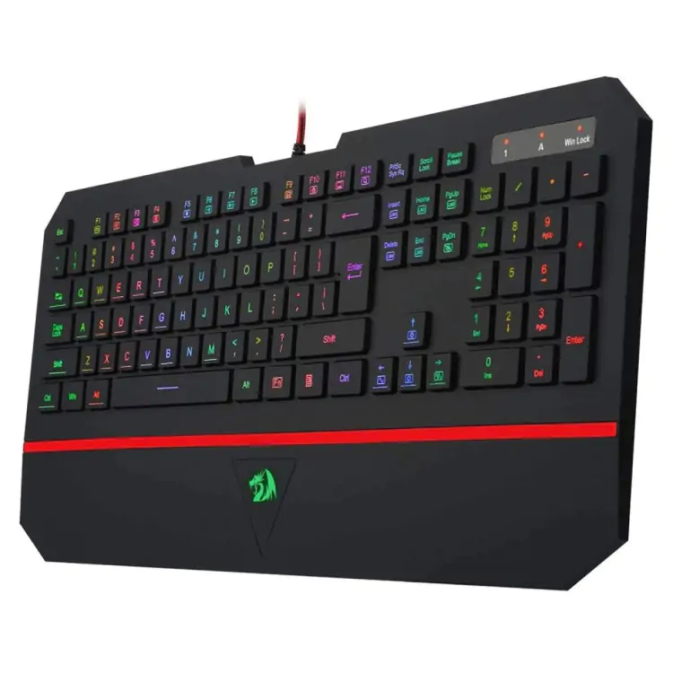 TECLADO GAMER REDRAGON KARURA K502 PRETO USB LED RGB - Imagem: 3