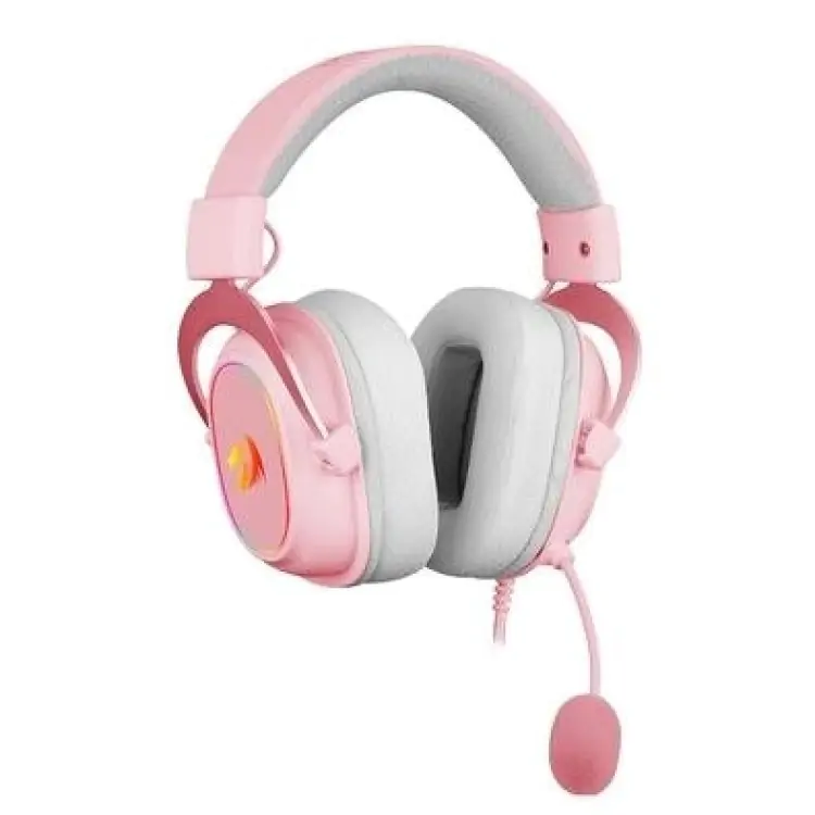HEADSET GAMER REDRAGON ZEUS X ROSA USB H510RGB-PINK - Imagem: 1