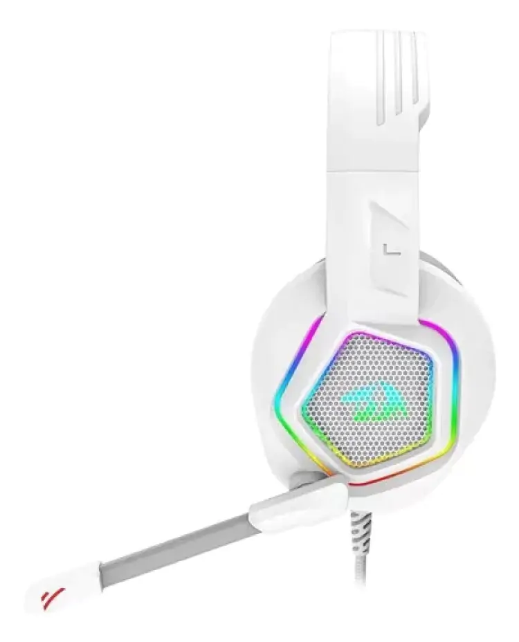 HEADSET GAMER REDRAGON MEDEA BRANCO RGB H280-W - Imagem: 5